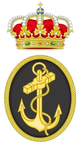 Escudo corona y ancla